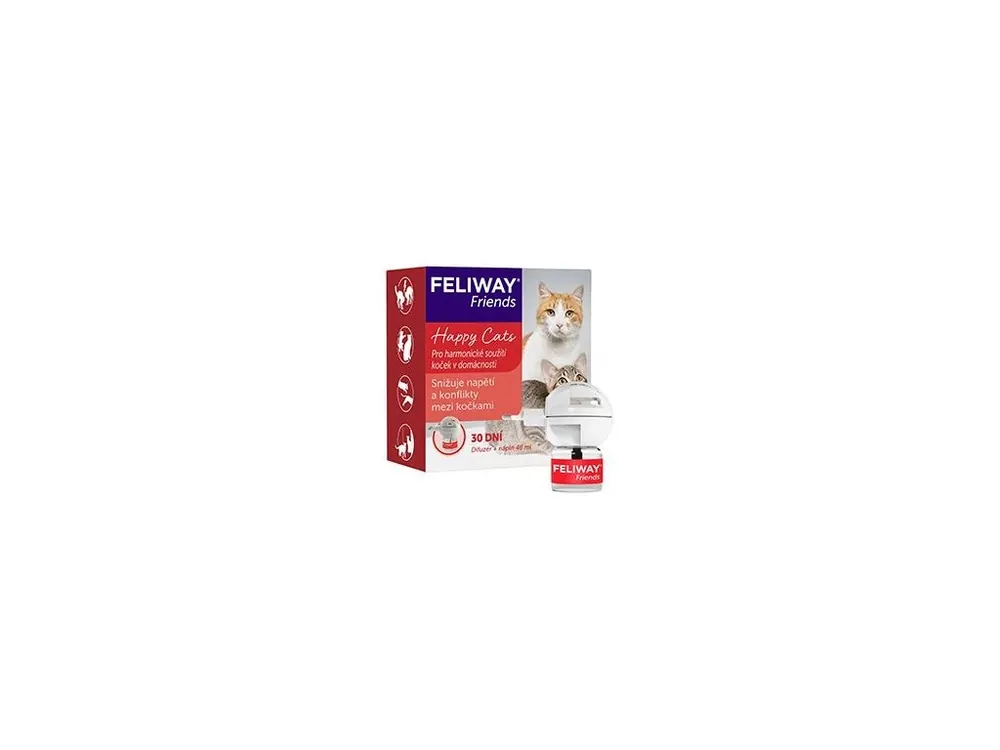 Feliway Friends difuzér + lahvička s náplní 48ml Bezpečná Platba