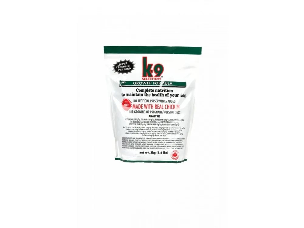 Nakupujte Hned K-9 Selection Growth Formula 3 kg