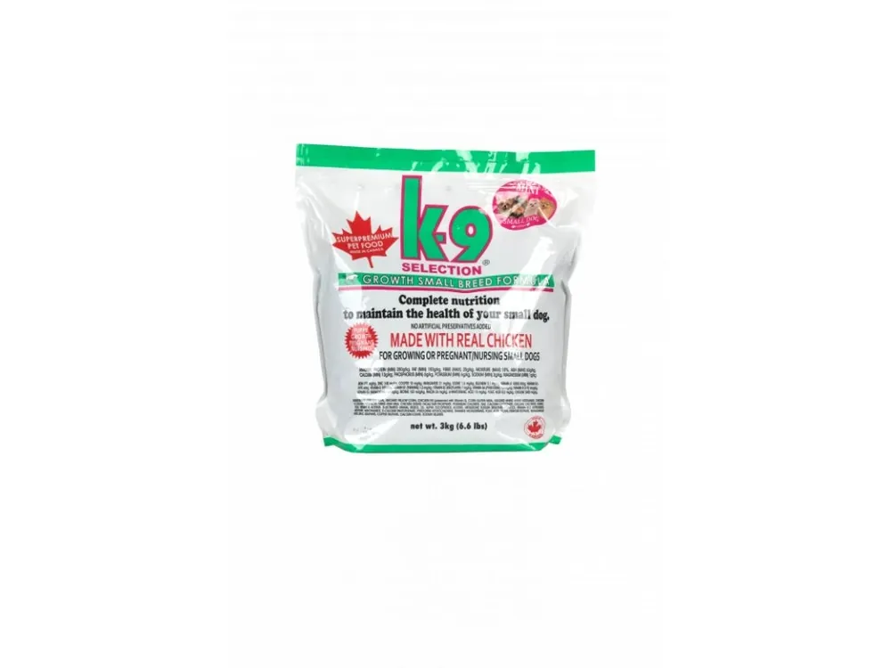 Tovární Cena K-9 Selection Growth Small Breed Formula 3 kg