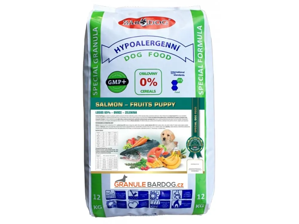Bardog Salmon Fruit Puppy Holistic 4 kg Ověřený