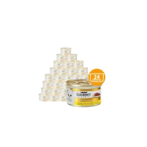 Gourmet Gold s hovězím masem a kuřetem v rajčatové omáčce 24 x 85g Jen Po Omezenou Doba