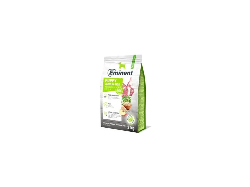 Eminent Dog Puppy Lamb&Rice 3kg Akce