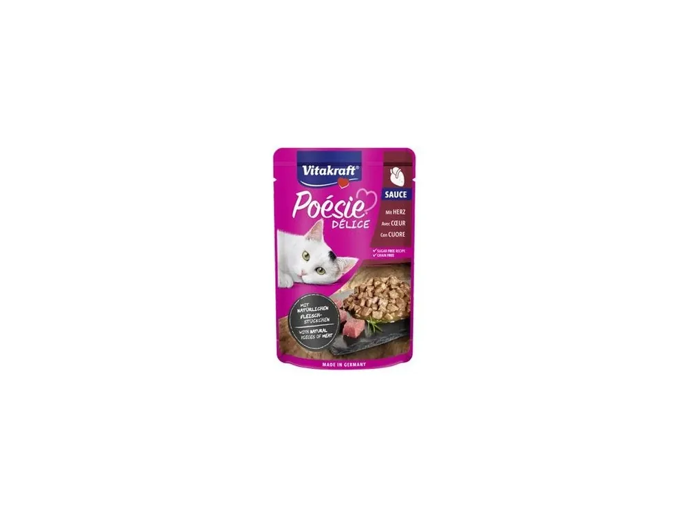 Vitakraft Cat Poésie DéliSauce kapsa srdce 85g Poslední Šance