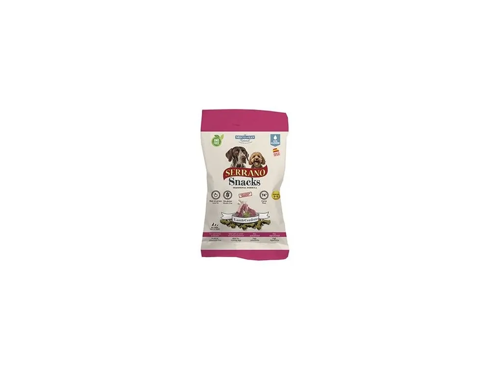 Horká Nabídka Serrano Snack for Dog-Lamb 100g
