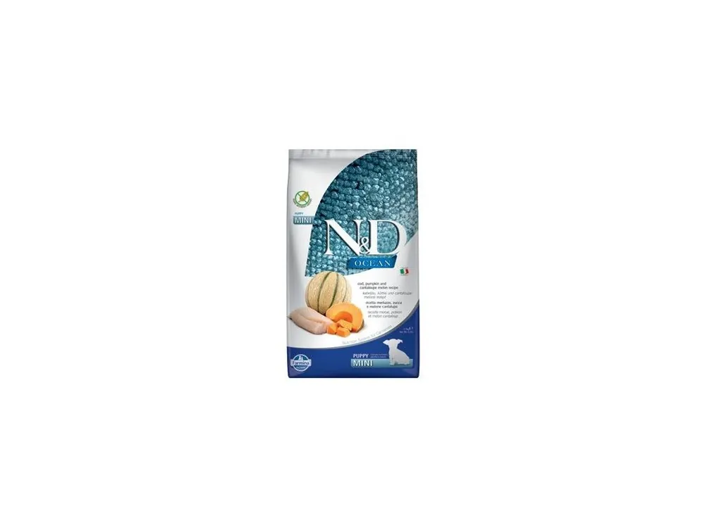 Top Prodej N&D OCEAN DOG Puppy Mini Codfish & Pumpkin&Melon 2,5kg