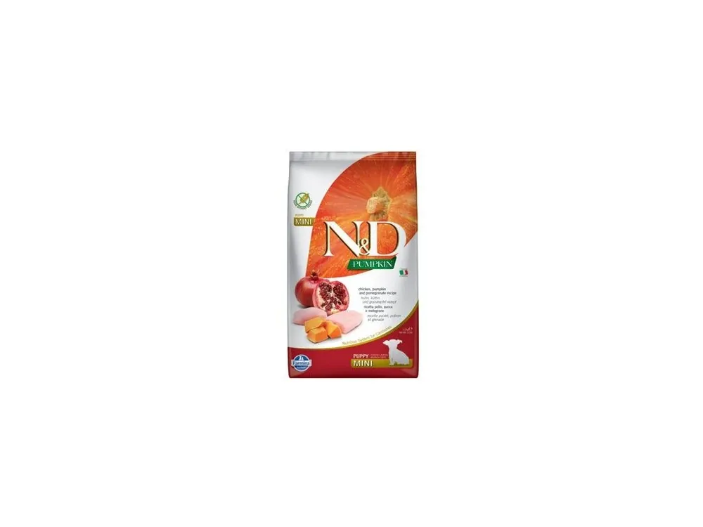 Cenově Výhodný N&D Pumpkin DOG Puppy Mini Chicken & Pomegranate 2,5kg