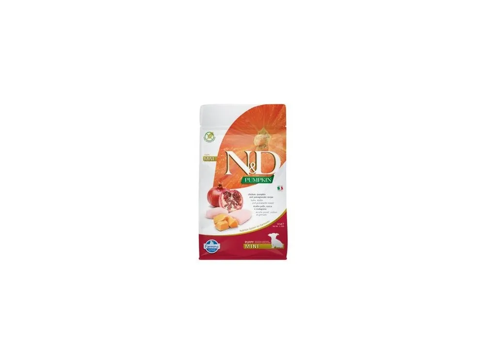 Oblíbený N&D Pumpkin DOG Puppy Mini Chicken & Pomegranate 800g