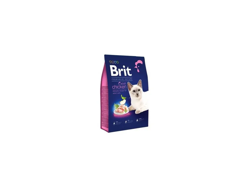 Brit Premium Cat by Nature Adult Chicken 1,5kg Akce