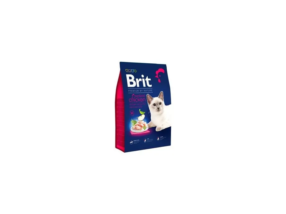 Brit Premium Cat by Nature Sterilized Chicken 1,5kg Nakupujte Hned