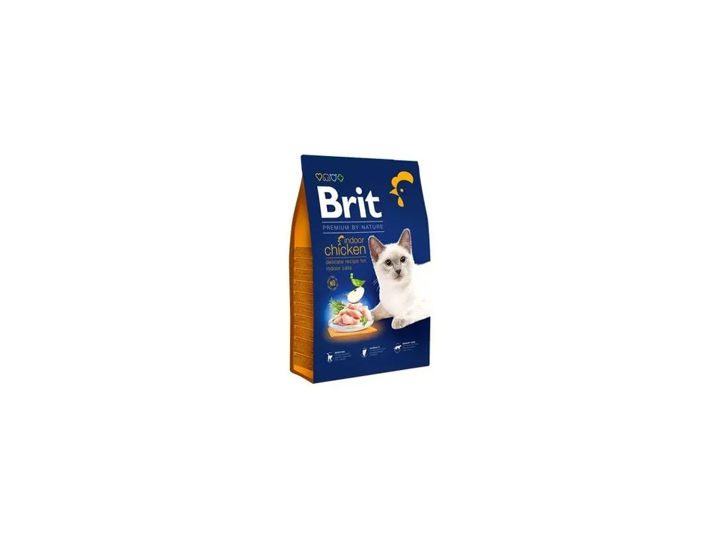 Koupit Online Brit Premium Cat by Nature Indoor Chicken 8kg