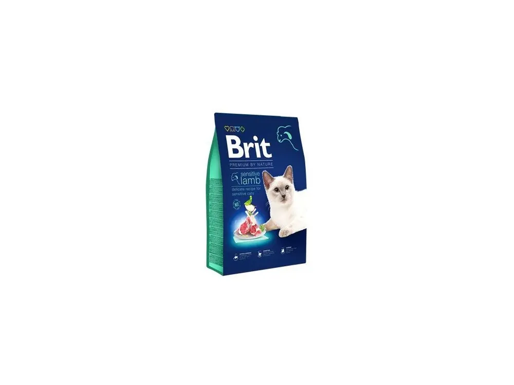 Vysoce Kvalitní Brit Premium Cat by Nature Sensitive Lamb 8kg