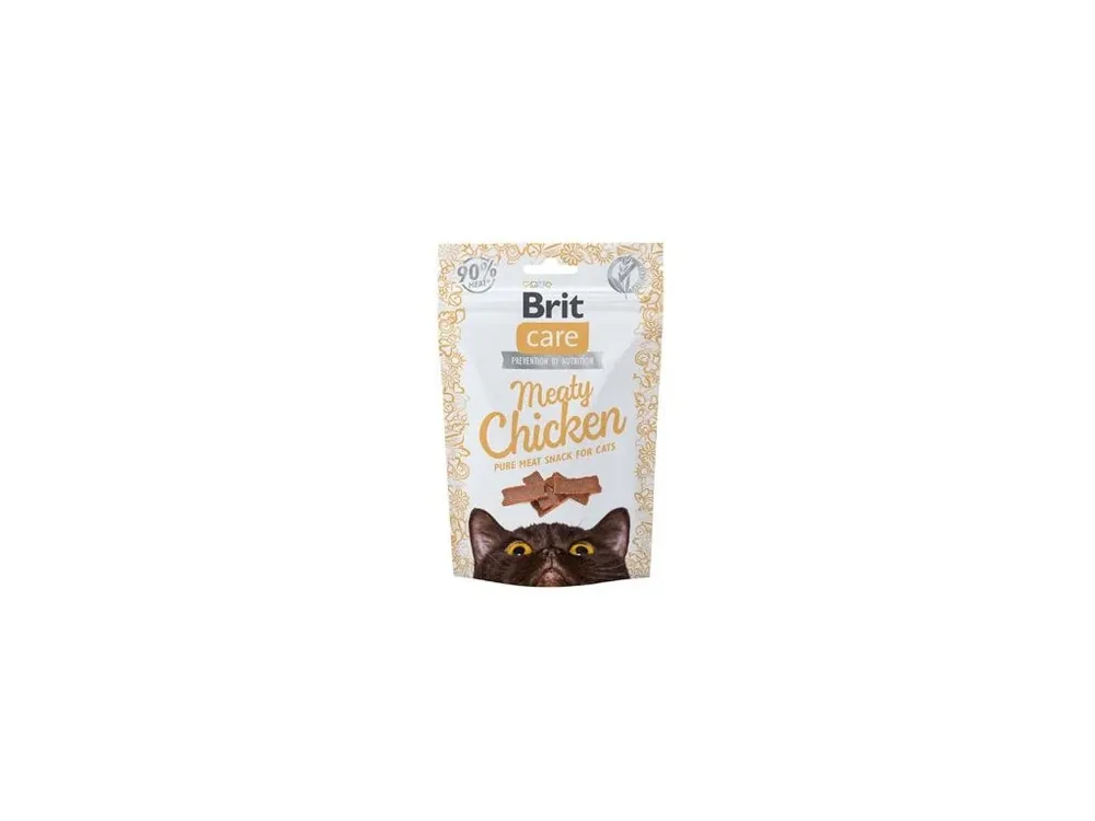 Koupit Online Brit Care Cat Snack Meaty Chicken 50g
