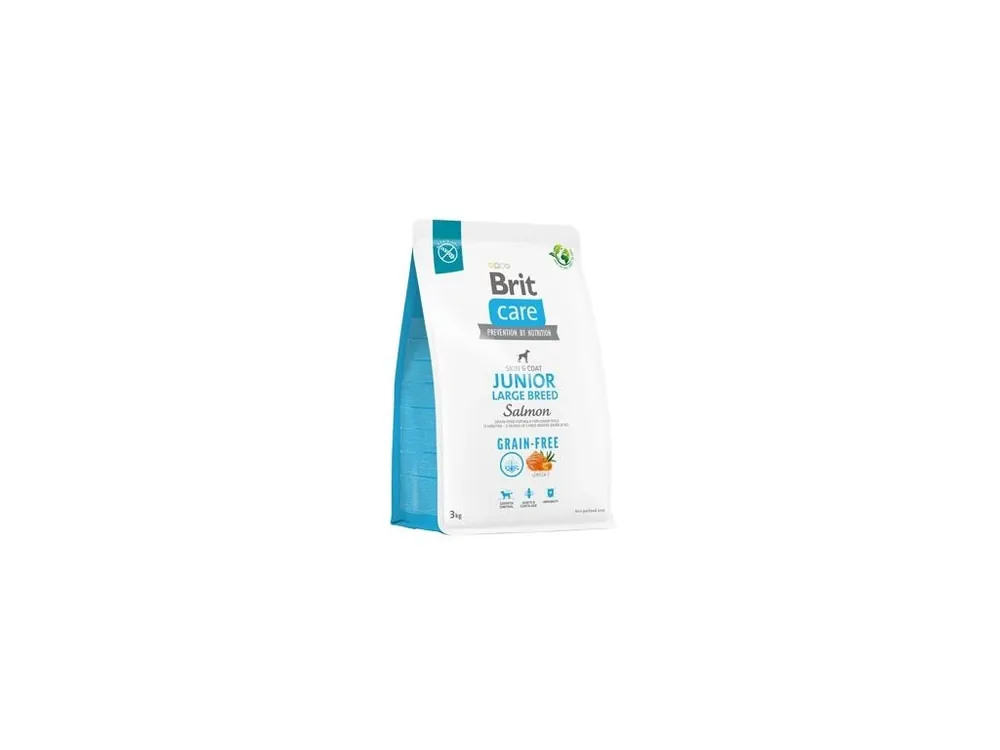 Brit Care Dog Grain-free Junior Large Breed 3kg Dokud Zásoby Vydrží