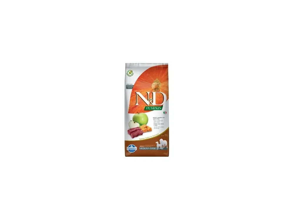 Horká Nabídka N&D Pumpkin DOG Adult M/L Venison & Apple 12kg
