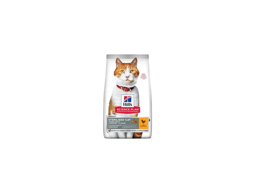 Hill‘s Fel. SP Adult Sterilised Cat Chicken 10kg Speciální Cena