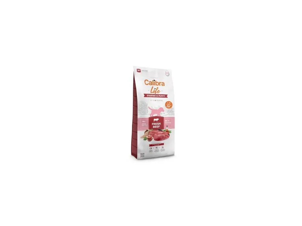 Calibra Dog Life Starter&Puppy Fresh Beef 2,5kg Akce