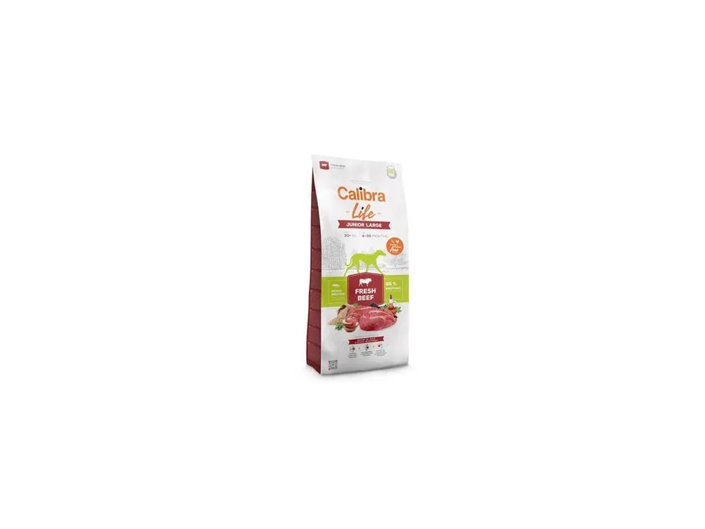 Calibra Dog Life Junior Large Fresh Beef 12kg Výprodej