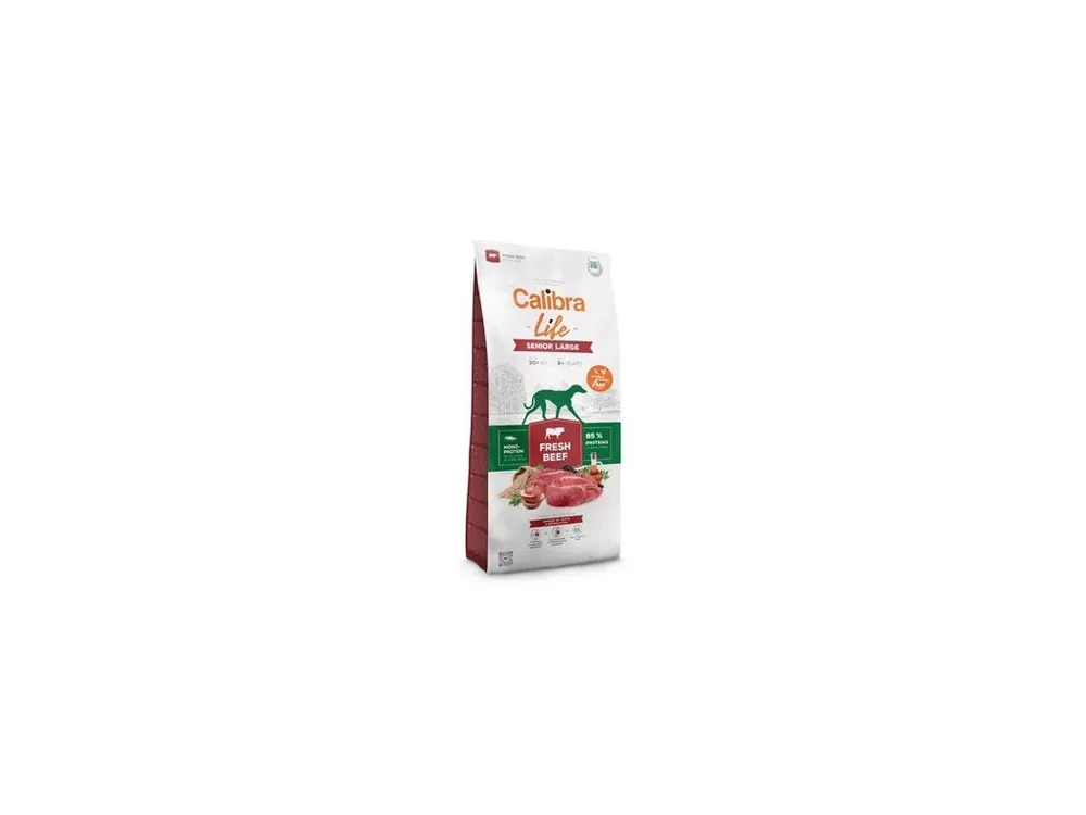 Calibra Dog Life Senior Large Fresh Beef 2,5kg Oblíbený
