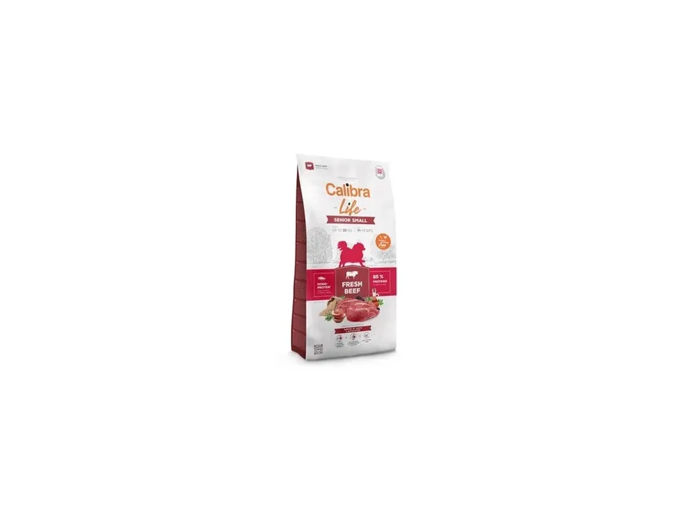 Calibra Dog Life Senior Small Fresh Beef 1,5kg Výhodná Nabídka