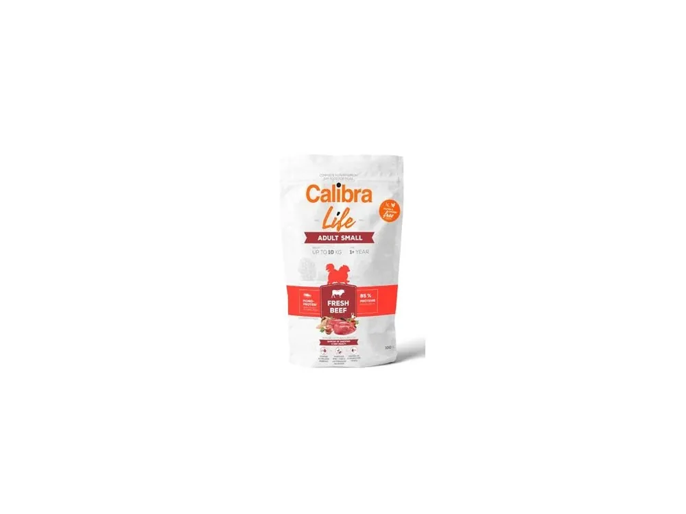 Zlevněný Calibra Dog Life Adult Small Fresh Beef 100g