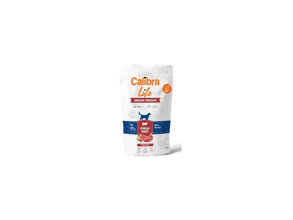 Calibra Dog Life Senior Medium Fresh Beef 100g Speciální Cena