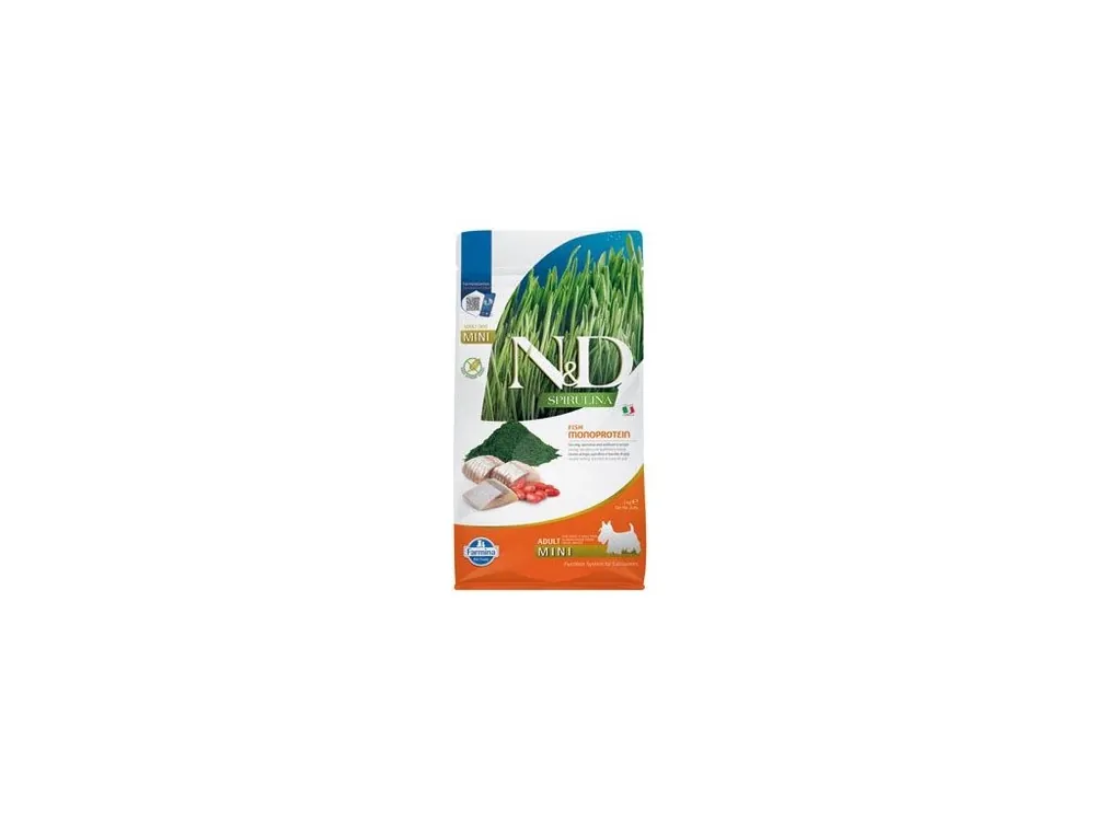 Rychlé Dodání N&D SPIRULINA DOG Adult Mini Herring & Wolfberry 2kg