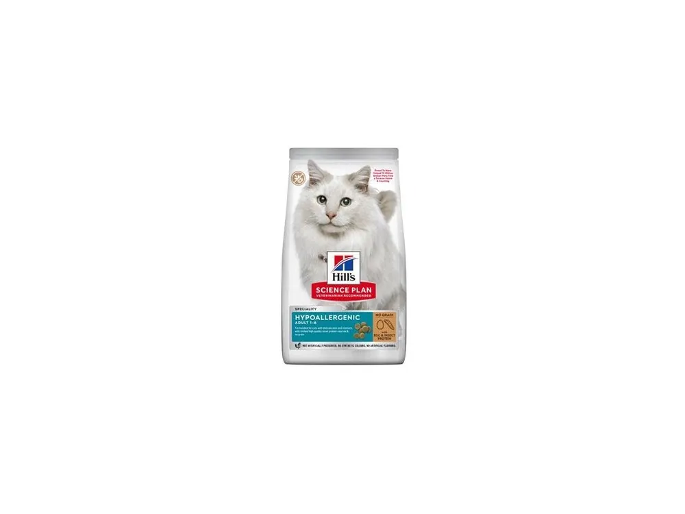 Hill‘s Fel. SP Adult Hypoallergenic Insect&Egg 1,5kg Akční Cena
