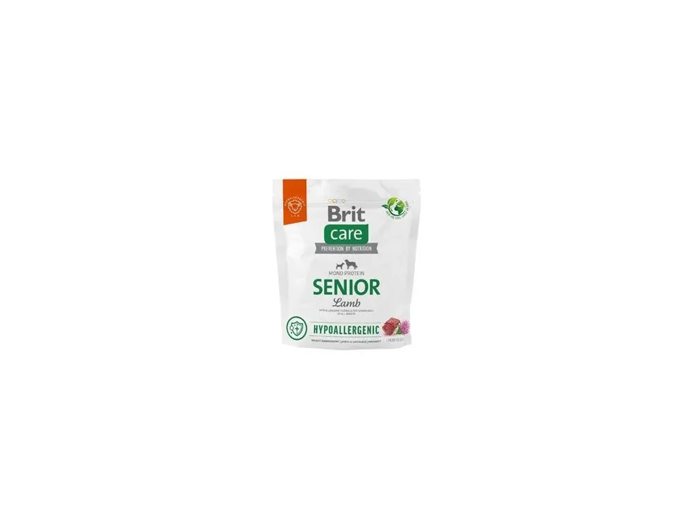 Brit Care Dog Hypoallergenic Senior 1kg Sleva