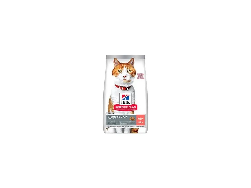 Hill‘s Fel. SP Adult Sterilised Cat Salmon 1,5kg Ověřený