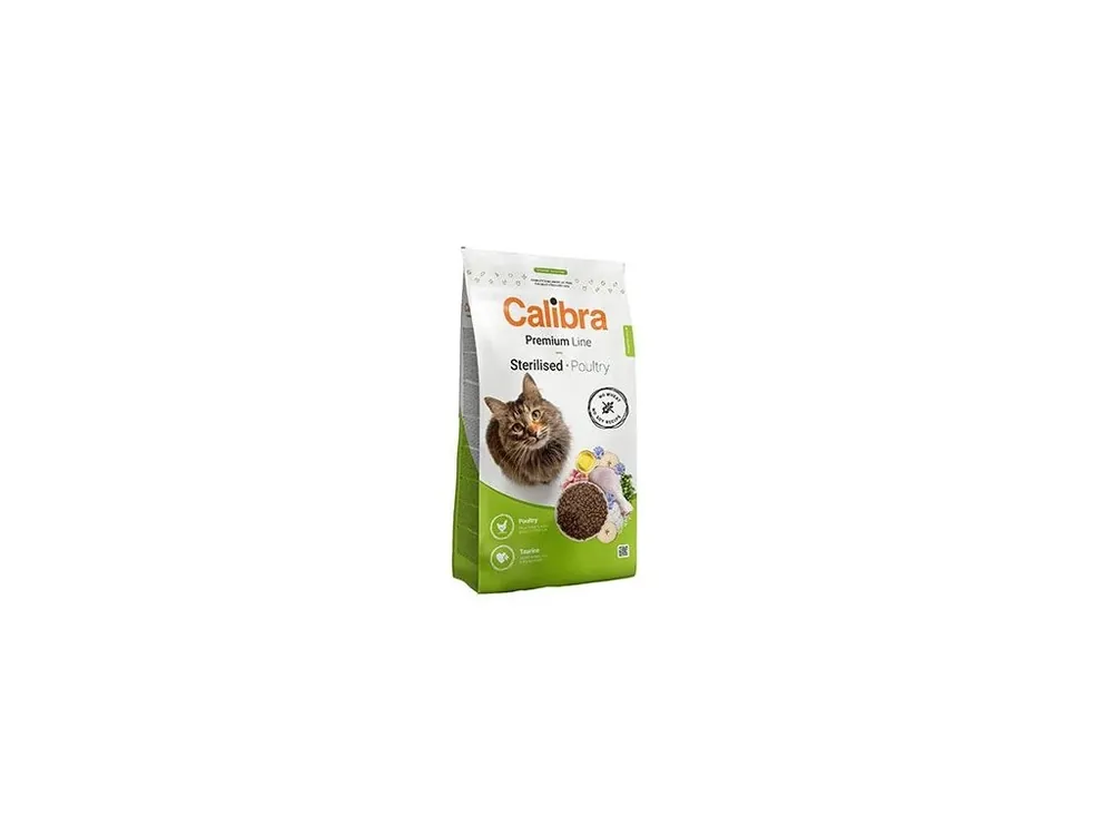 Calibra Cat Premium Line Sterilised Poultry 2kg Sleva