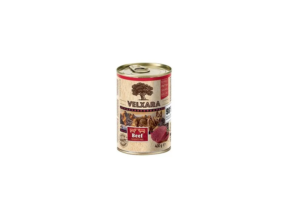 Vrácení Zdarma Velxara Paté Dog Adult Beef 400g