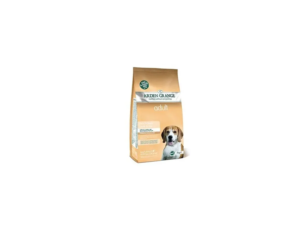 Arden Grange Dog Adult rich in fresh Pork&Rice 2kg Must-Have
