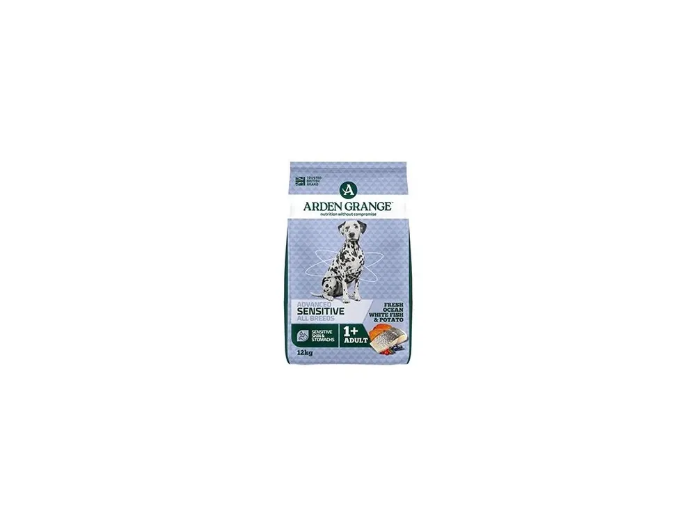 Cenový Hit Arden Grange Dog GF Adult Sen.Oc.White Fish&Potato12kg