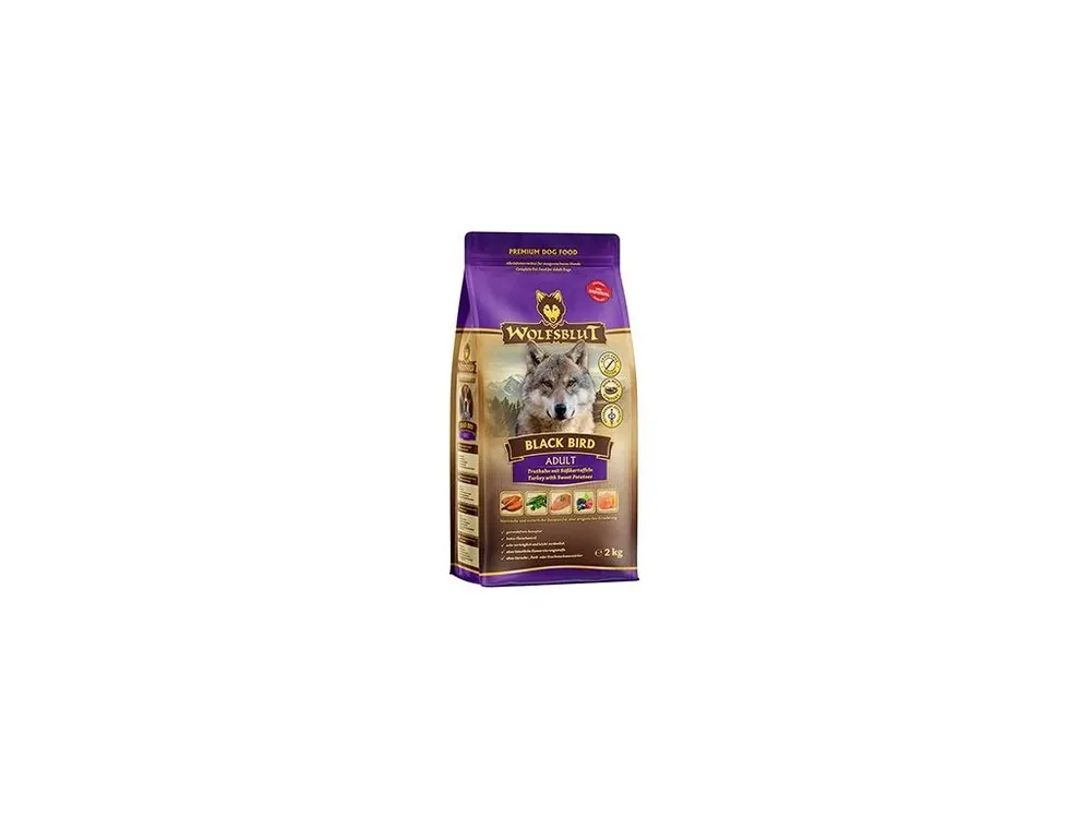 Sleva Wolfsblut Dog Adult Black Bird 2kg