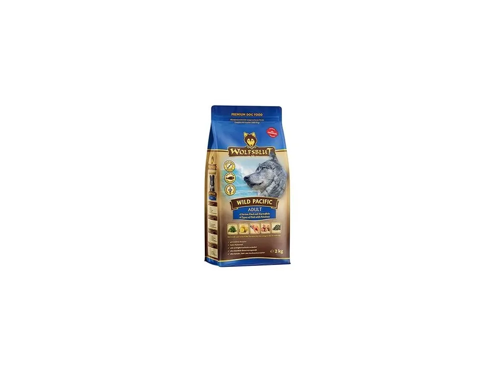 Dokud Zásoby Vydrží Wolfsblut Dog Adult Wild Pacific 2kg
