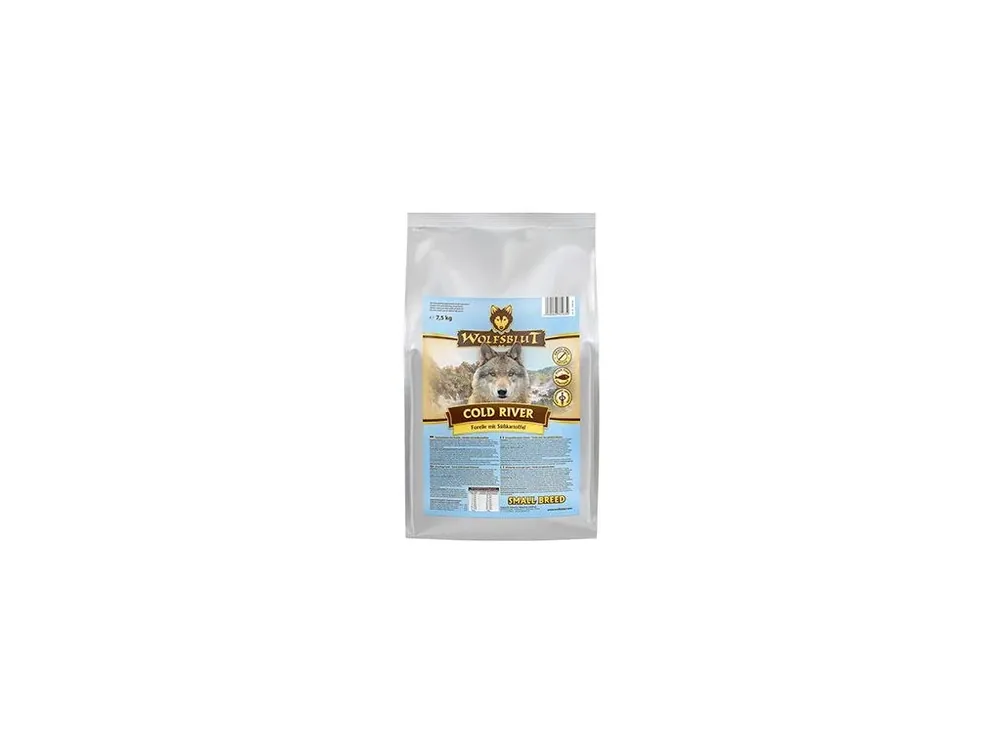 Hit Sezóny Wolfsblut Dog Adult Small Breed Cold River 7,5kg