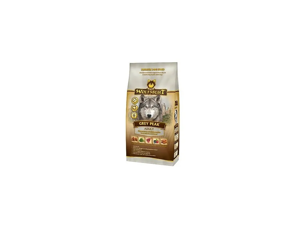 Wolfsblut Dog Adult Grey Peak 2kg Nová Kolekce