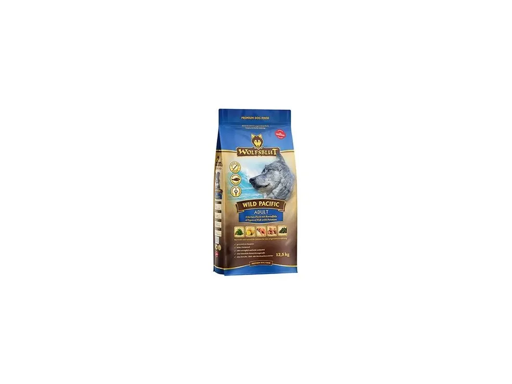 Super Cena Wolfsblut Dog Adult Wild Pacific 12,5kg