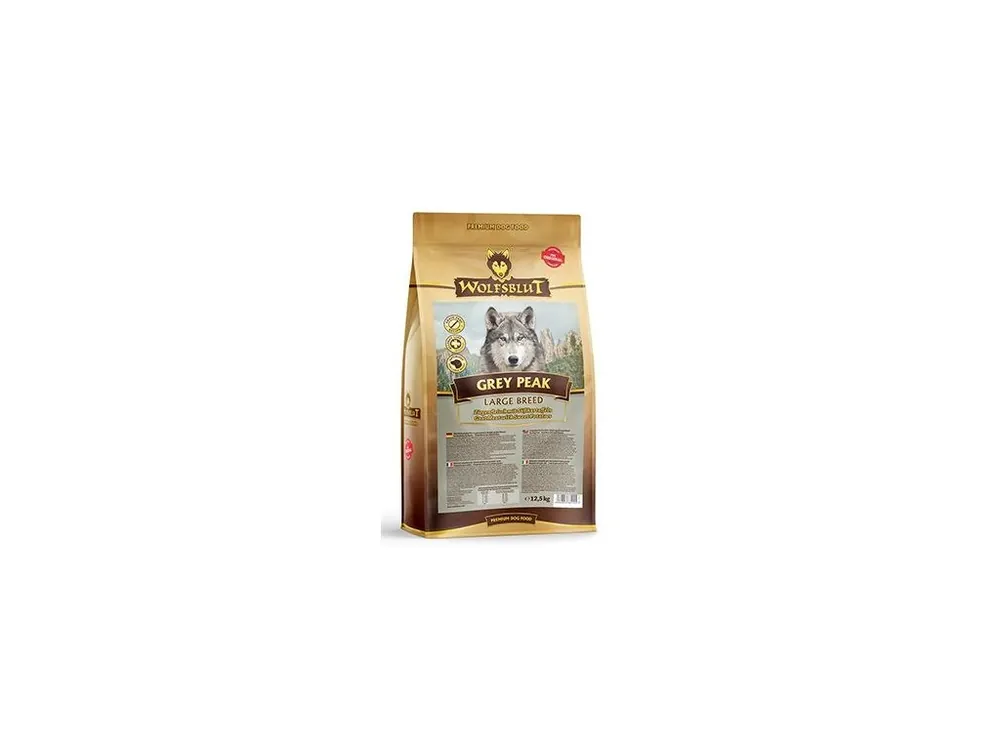 Wolfsblut Dog Adult Large Breed Grey Peak 12,5kg Ověřený