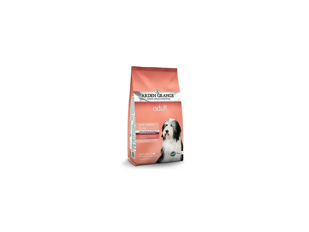 Arden Grange Dog Adult with fresh Salmon&Rice 6kg Top Prodej